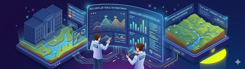 Ma'lumotlar tahlili va monitoring: Gidrologik ko'rsatkichlardan ta'lim metrikalarigacha — Zukkoo.uz